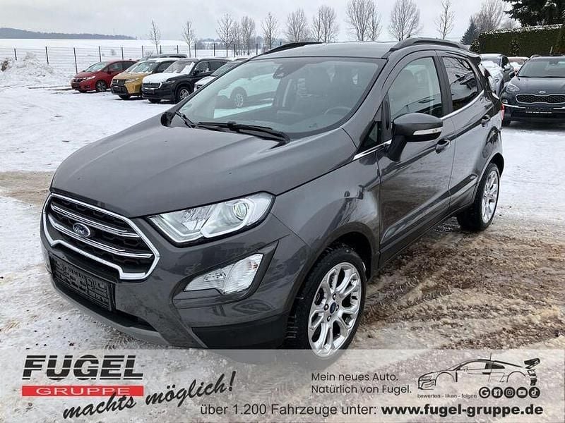Magneticgrau (metallic) Gebraucht 2022 Ford Ecosport Titanium SUV | 14.899 € (Superpreis) - Bild 1/4