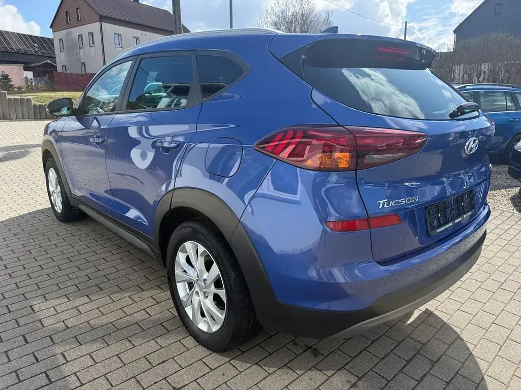 Gebraucht Hyundai Tucson 136 PS (100 kW) 2019 Blau SUV