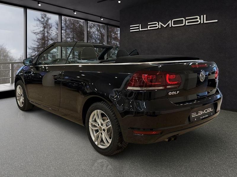 Gebraucht VW Golf Cabriolet LOUNGE 122 PS (89 kW) 2015 Schwarz Cabrio