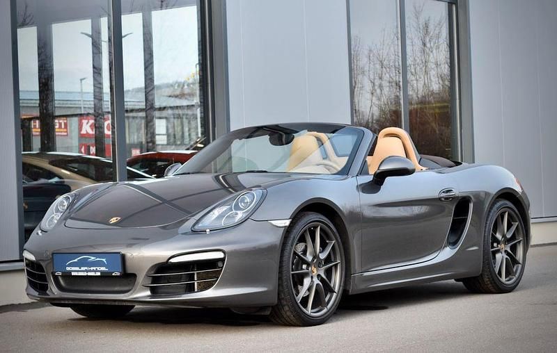 Achatgrau Gebraucht 2014 Porsche Boxster Cabrio | 49.850 € (Fairer Preis) - Bild 1/4