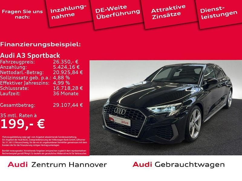 Gebraucht Audi A3 Ambiente 150 PS (110 kW) 2022 Mythosschwarz metallic Limousine