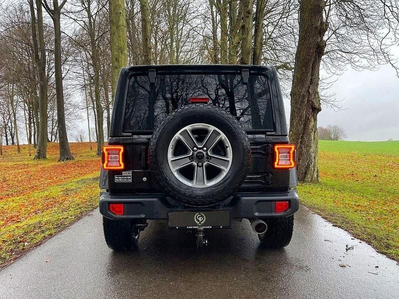 Gebraucht Jeep Wrangler Unlimited Sahara 272 PS (200 kW) 2019 Schwarz SUV