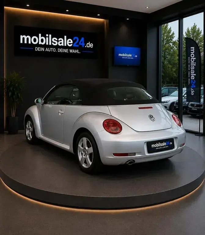Gebraucht VW New Beetle Cabriolet 102 PS (75 kW) 2007 Silber Cabrio