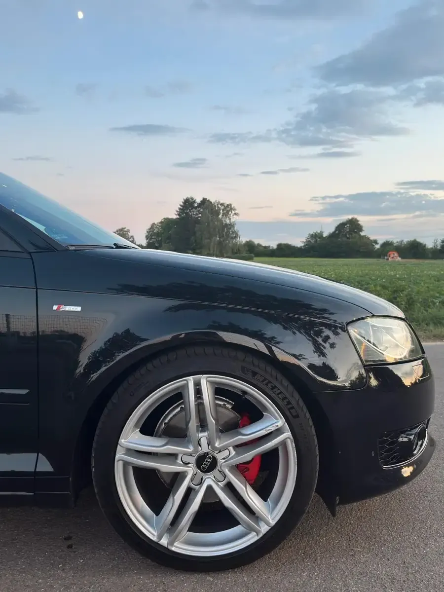 Gebraucht Audi A3 S-Line 125 PS (91 kW) 2008 Schwarz Kleinwagen