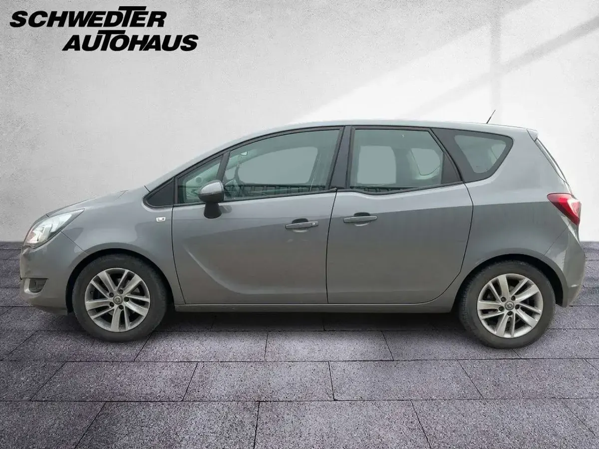 Gebraucht Opel Meriva drive 120 PS (88 kW) 2016 Grau Van / Kleinbus