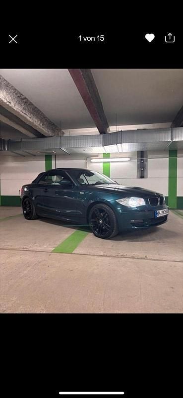 Gebraucht BMW 118 Cabriolet 143 PS (105 kW) 2009 Grün Cabrio
