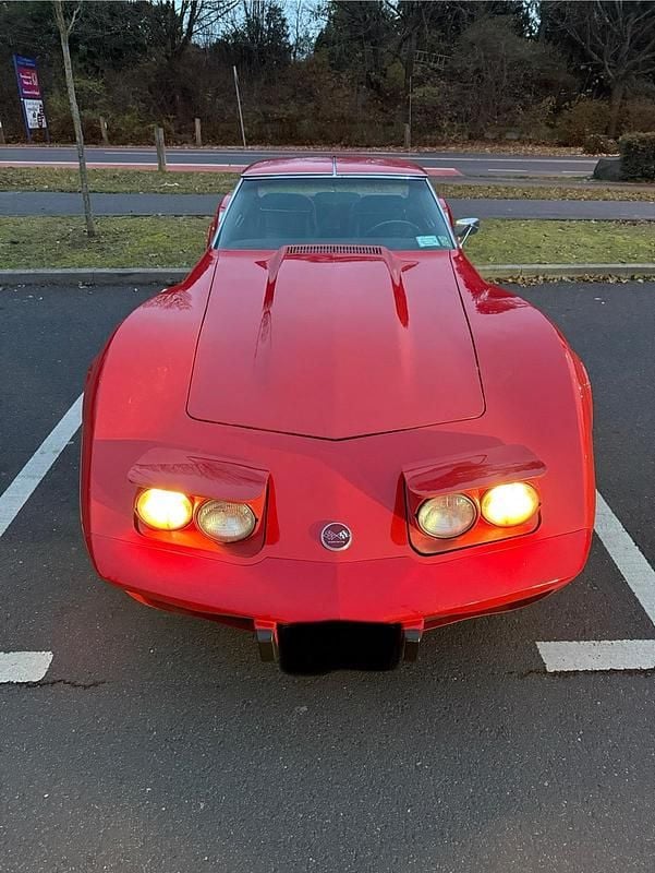 Gebraucht Chevrolet Corvette Stingray 165 PS (121 kW) 1975 Rot Cabrio