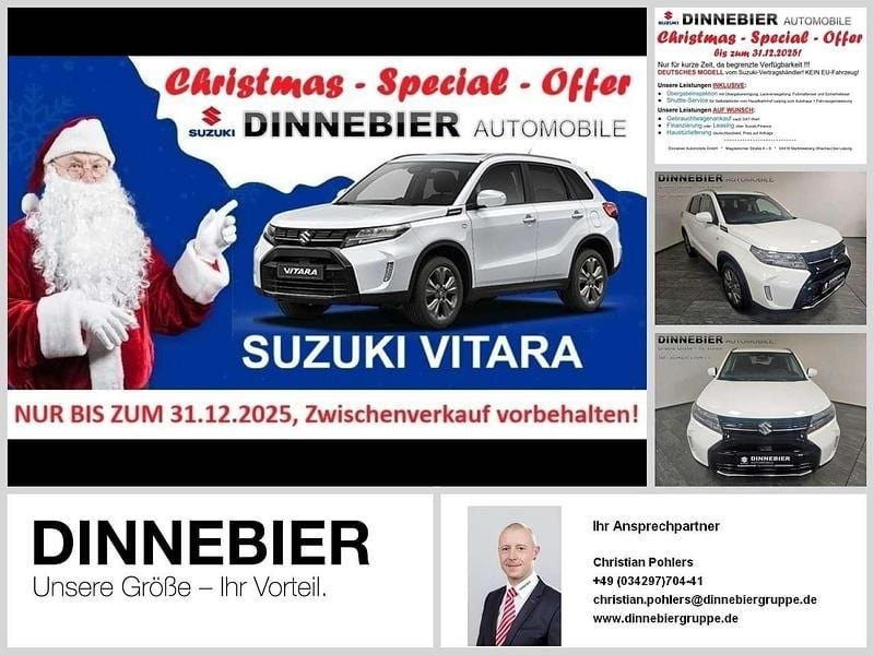 Weiss Gebraucht 2025 Suzuki Vitara Comfort SUV | 21.890 € (Guter Preis) - Bild 1/2