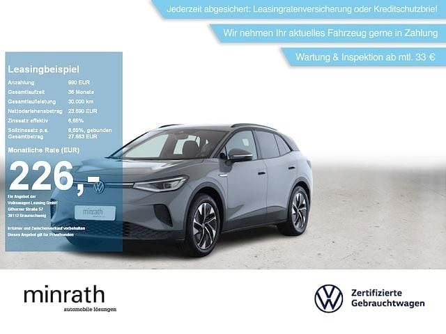 Gebraucht VW ID.4 Pro Performance 150 kW (204 PS) 2022 Grau SUV