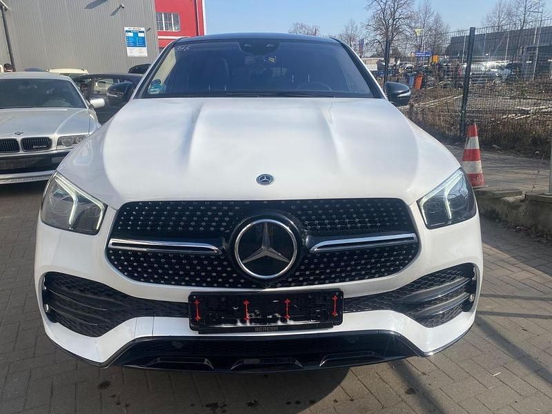 Gebraucht Mercedes GLE350 AMG line 194 PS (142 kW) 2021 Weiß Coupé
