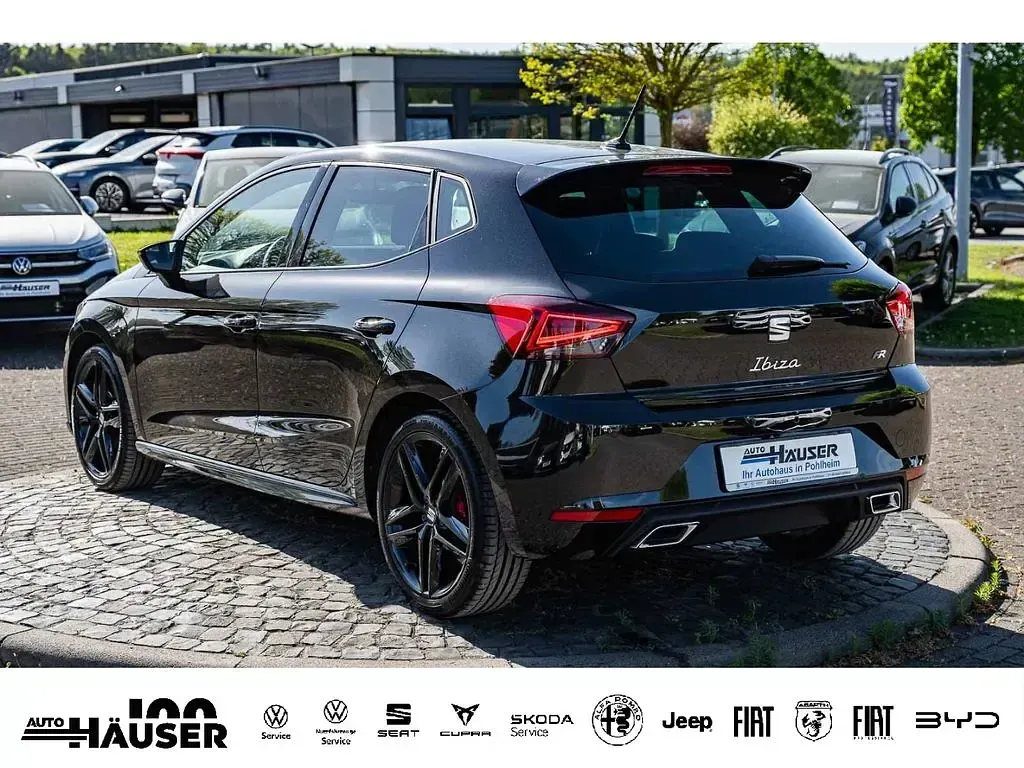 Gebraucht Seat Ibiza FR 110 PS (80 kW) 2023 Schwarz (metallic) Kleinwagen
