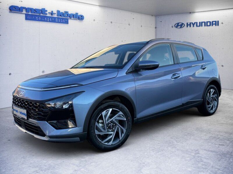 Meta blue mineraleffekt Gebraucht 2024 Hyundai Bayon Trend SUV | 21.490 € (Guter Preis) - Bild 1/4