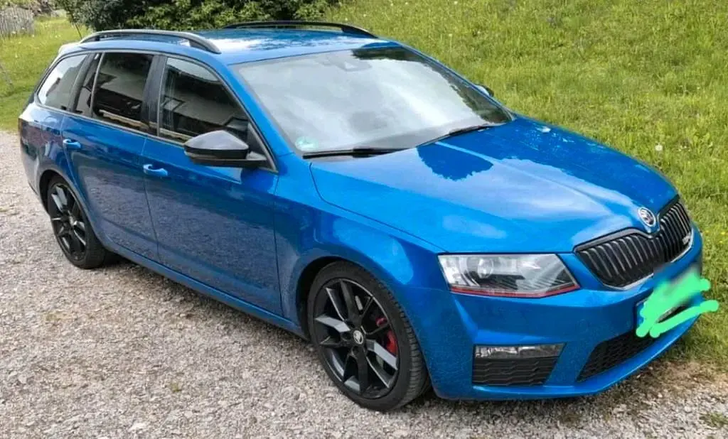 Gebraucht Skoda Octavia RS 183 PS (134 kW) 2016 Blau Kombi