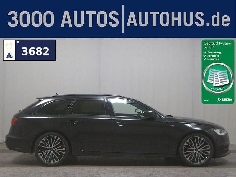 Schwarz Gebraucht 2017 Audi A6 S-Line Kombi | 24.480 € (Superpreis) - Bild 1/4
