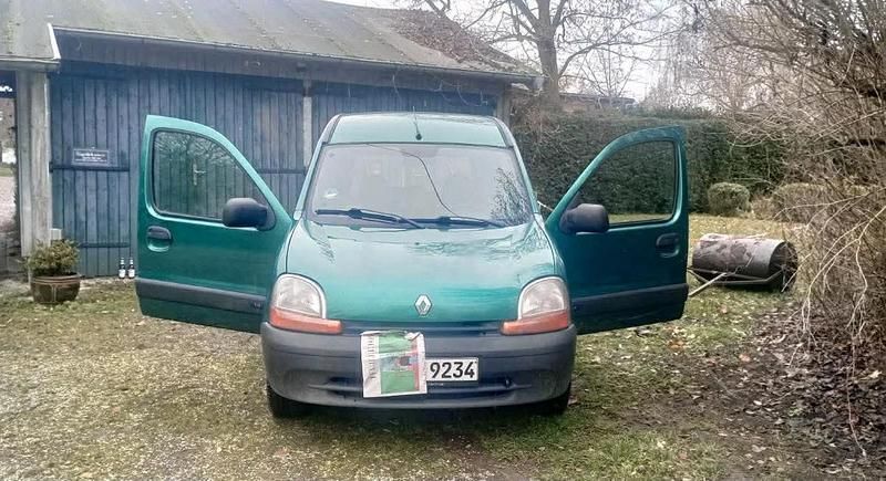 Grün Gebraucht 2004 Renault Kangoo Van / Kleinbus | 2.500 € (Guter Preis) - Bild 1/4