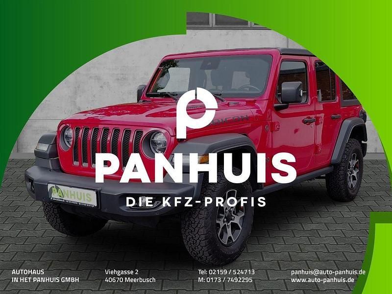 Firecracker red Gebraucht 2020 Jeep Wrangler Unlimited Rubicon SUV | 43.500 € (Etwas zu teuer) - Bild 1/4