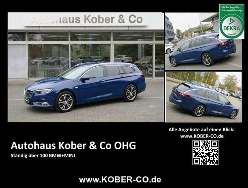 Blau Gebraucht 2019 Opel Insignia Kombi | 18.980 € (Guter Preis) - Bild 1/4