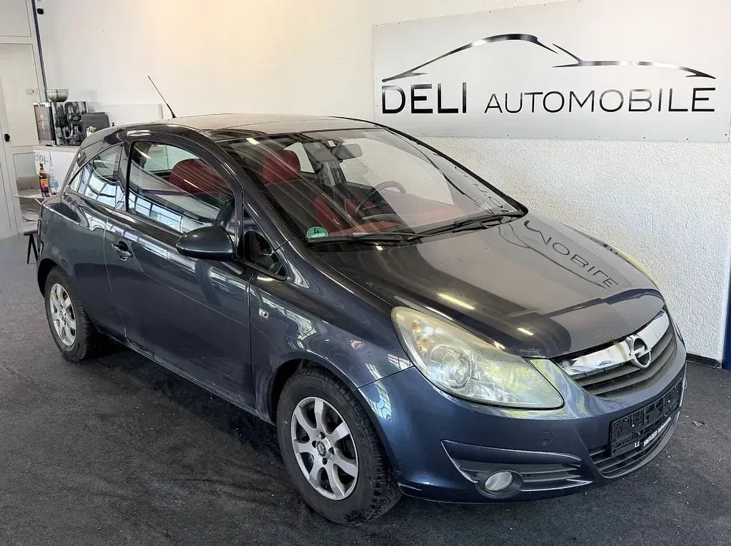 Gebraucht Opel Corsa Edition 90 PS (66 kW) 2008 Blau Kleinwagen