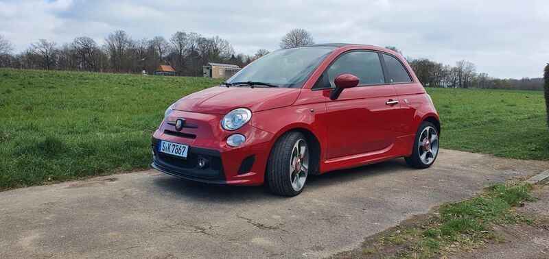 Rot Gebraucht 2012 Fiat 500C Abarth Cabrio | 9.950 € - Bild 1/4