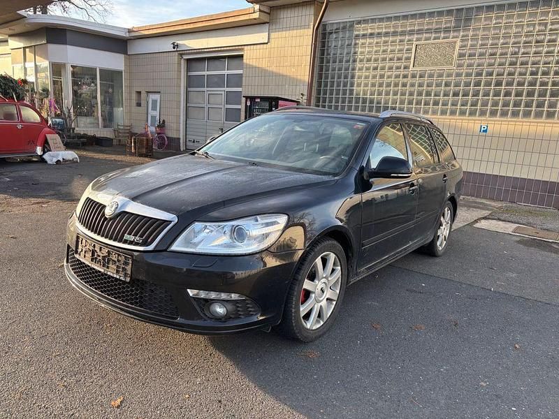 Gebraucht Skoda Octavia RS 170 PS (125 kW) 2011 Schwarz Kombi