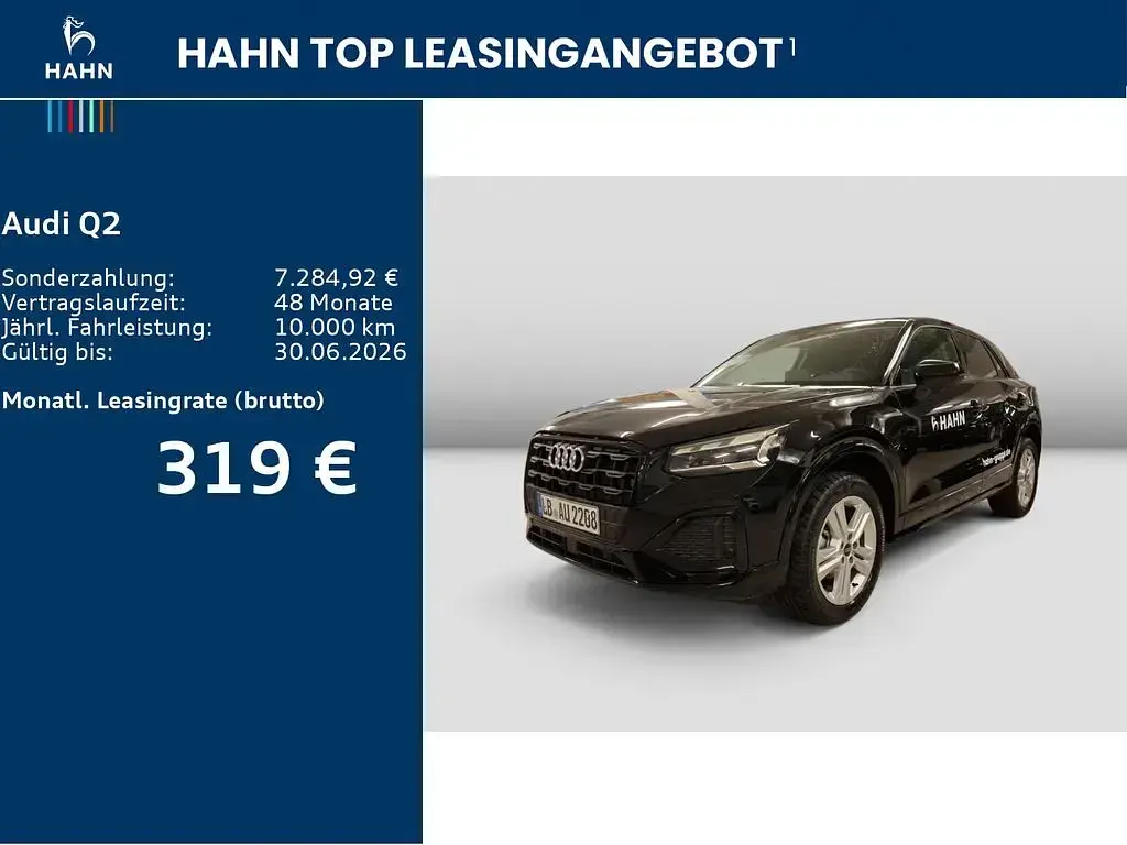 Używany Audi Q2 Advanced Plus 150 KM (110 kW) 2026 Czarny SUV