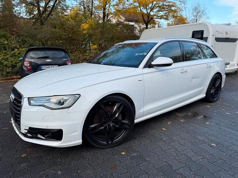 Weiß Gebraucht 2016 Audi A6 S-line plus Kombi | 9.500 € (Superpreis) - Bild 1/4