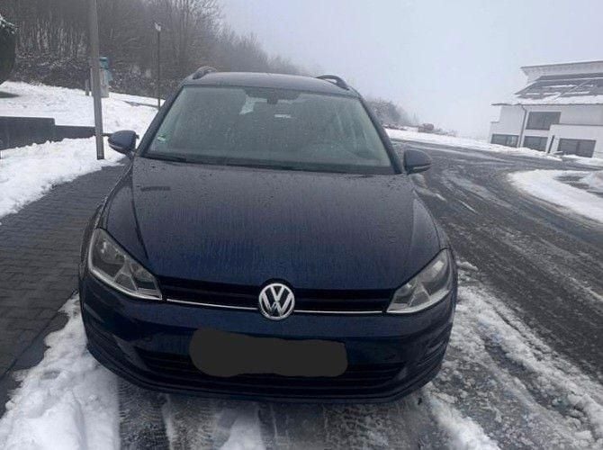 Blau Gebraucht 2014 VW Golf VII Kombi | 7.700 € (Guter Preis) - Bild 1/4