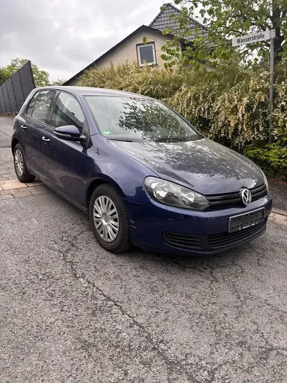 Usata VW Golf VI Team 80 CV (58 kW) 2010 Blu Utilitaria