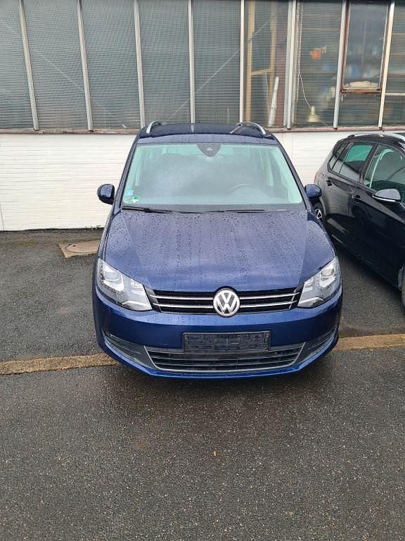 Gebraucht VW Sharan IQ Drive 150 PS (110 kW) 2019 Blau Van / Kleinbus