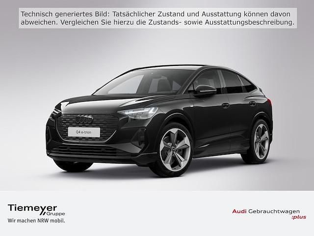Mythosschwarz metallic Gebraucht 2024 Audi Q4 Sportback e-tron Ambiente SUV | 51.290 € (Teuer) - Bild 1/4