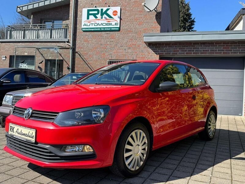 Rot Gebraucht 2015 VW Polo Comfortline Limousine | 4.650 € (Guter Preis) - Bild 1/4