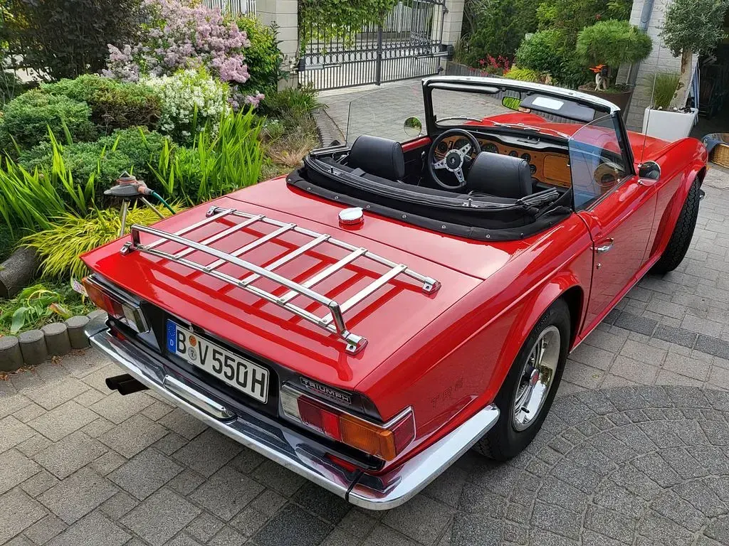 Gebraucht Triumph TR6 95 PS (69 kW) 1971 Rot Cabrio