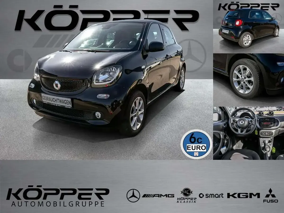 Usado Smart ForFour 71 HP (52 kW) 2019 Preto Citadino