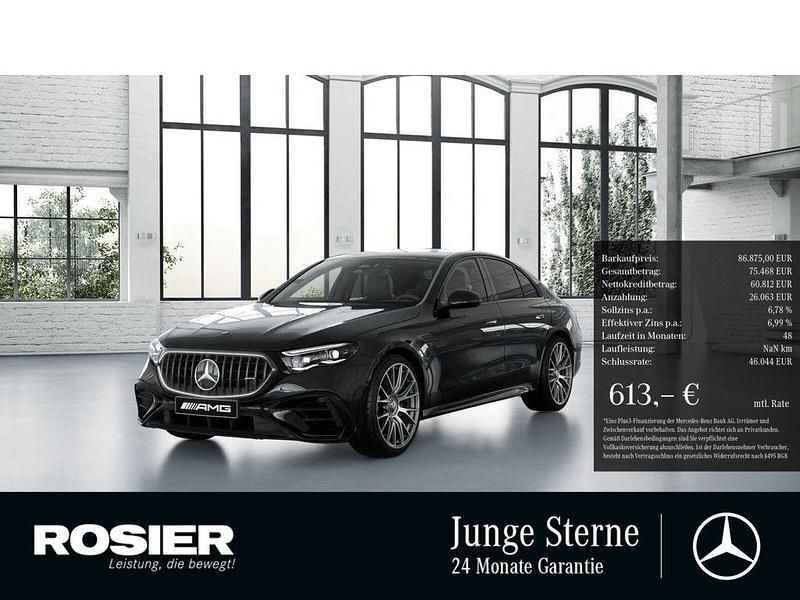 Gebraucht Mercedes E53 AMG Advanced 449 PS (330 kW) 2025 Schwarz / obsidianschwarz Limousine