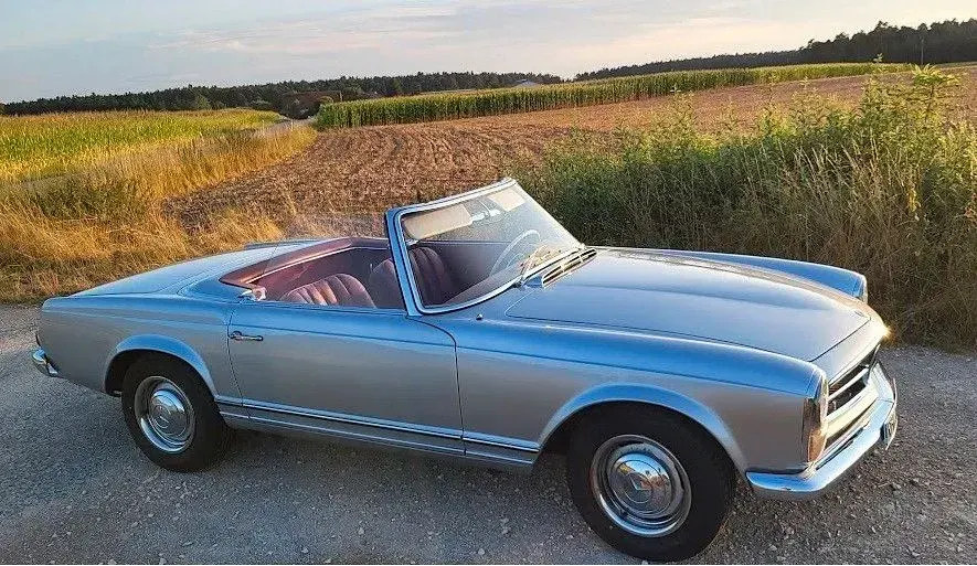 Gebraucht Mercedes W113 150 PS (110 kW) 1966 Silber Cabrio