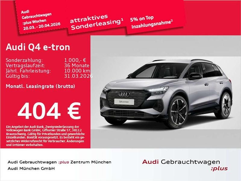 Gebraucht Audi Q4 e-tron Advanced Plus 210 kW (286 PS) 2025 Florettsilber metallic SUV