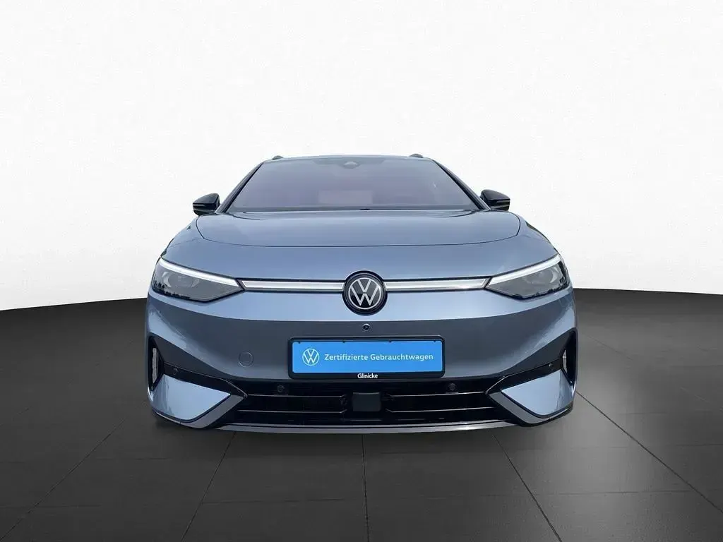 Gebraucht VW ID.7 Pro 210 kW (286 PS) 2025 Blau Kombi