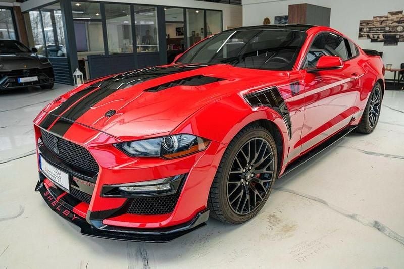 Gebraucht Ford Mustang GT Premium 441 PS (324 kW) 2017 Rot Coupé