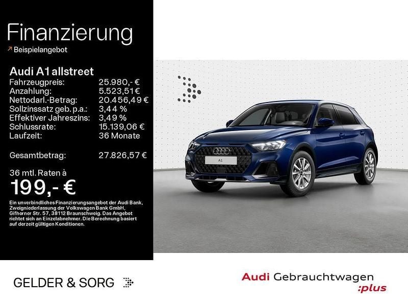 Gebraucht Audi A1 Basis 116 PS (85 kW) 2025 Navarrablau metallic SUV