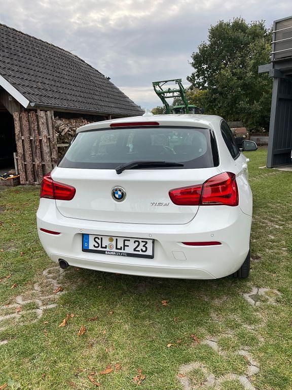 Gebraucht BMW 116 Advantage 116 PS (85 kW) 2017 Weiß Kleinwagen