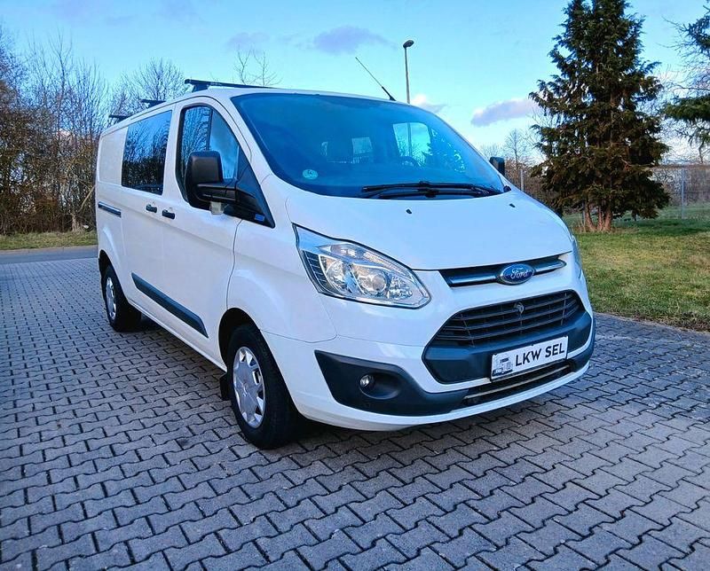 Gebraucht Ford Transit Custom 131 PS (96 kW) 2017 Weiß Van / Kleinbus