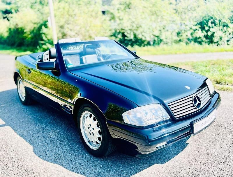 Schwarz Gebraucht 1996 Mercedes SL280 Cabrio | 34.500 € - Bild 1/4