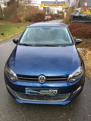 Gebraucht VW Polo Match 60 PS (44 kW) 2012 Blau Kleinwagen