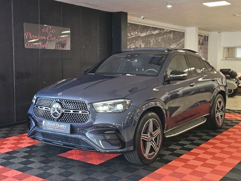 Blau Gebraucht 2024 Mercedes GLE450 AMG AMG line Coupé | 89.700 € (Superpreis) - Bild 1/4
