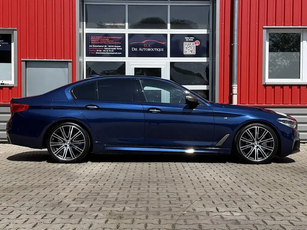 Gebraucht BMW M550 Performance 462 PS (339 kW) 2017 Blau Limousine