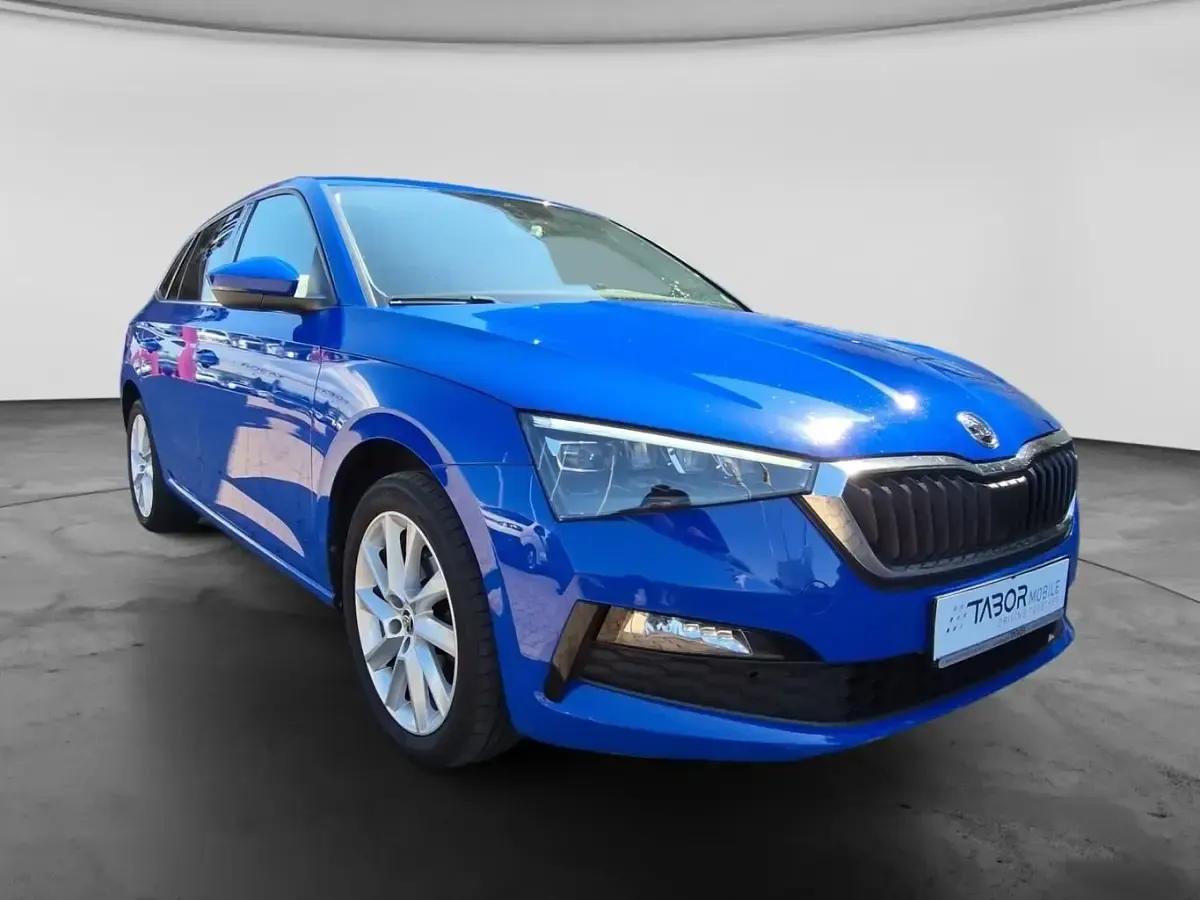 Gebraucht Skoda Scala Style 150 PS (110 kW) 2021 Energy blau Kleinwagen