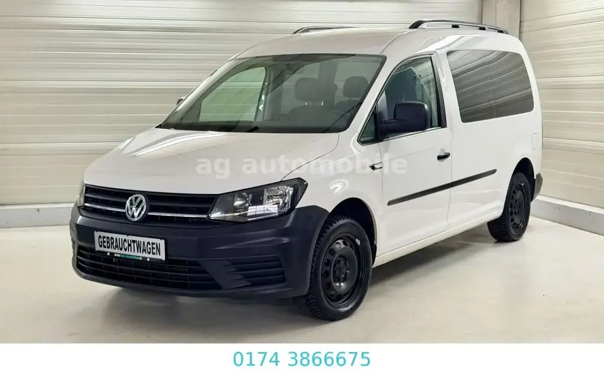 Second-hand VW Caddy Maxi 150 CP (110 kW) 2018 Alb Monovolum