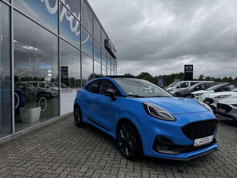 Nitroblau Gebraucht 2023 Ford Puma ST SUV | 26.890 € (Etwas zu teuer) - Bild 1/4