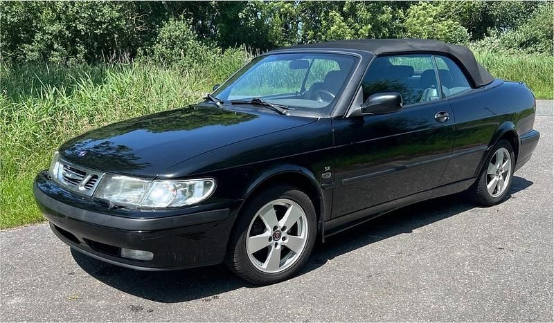Gebraucht Saab 9-3 Cabriolet 154 PS (113 kW) 2000 Schwarz Cabrio