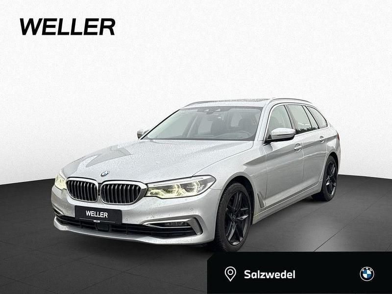 Glaciersilber (silber) Gebraucht 2019 BMW 530 Efficient Dynamics Kombi | 25.950 € (Superpreis) - Bild 1/4